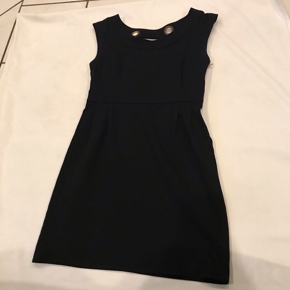 Black short dress